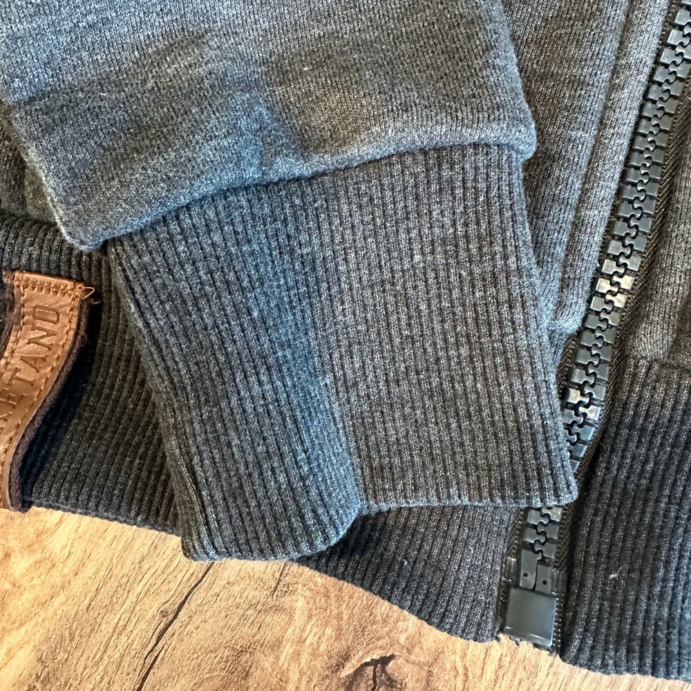 Naketano The Poets Choice zip up dark grey hoodie - Picture 8 of 8